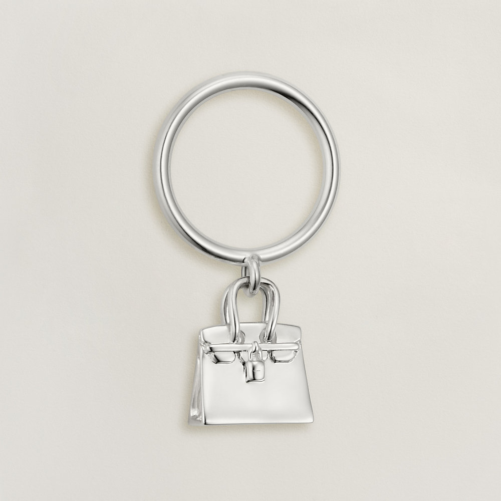 HERMES CHEVALIERE RIVET ARGENT TITANE